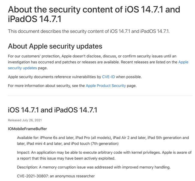 沙依巴克苹果手机维修分享iOS 14.7.1 正式版更新内容及升级方法 